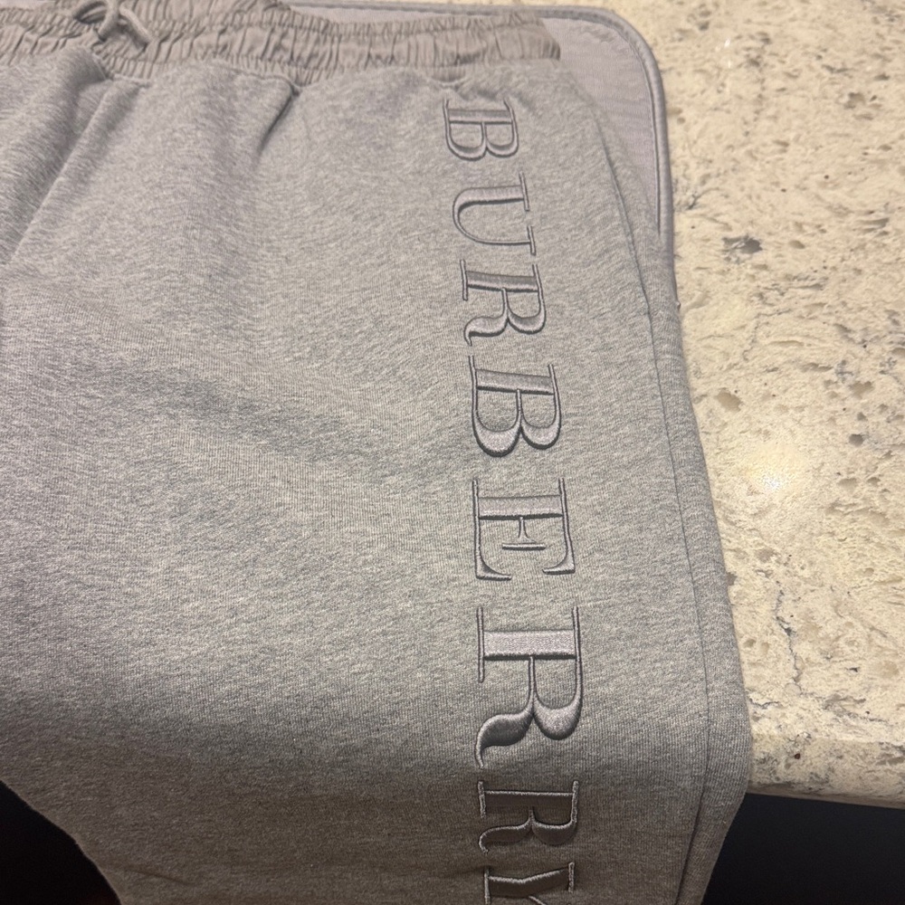 Burberry Mens Gray Sweatpants